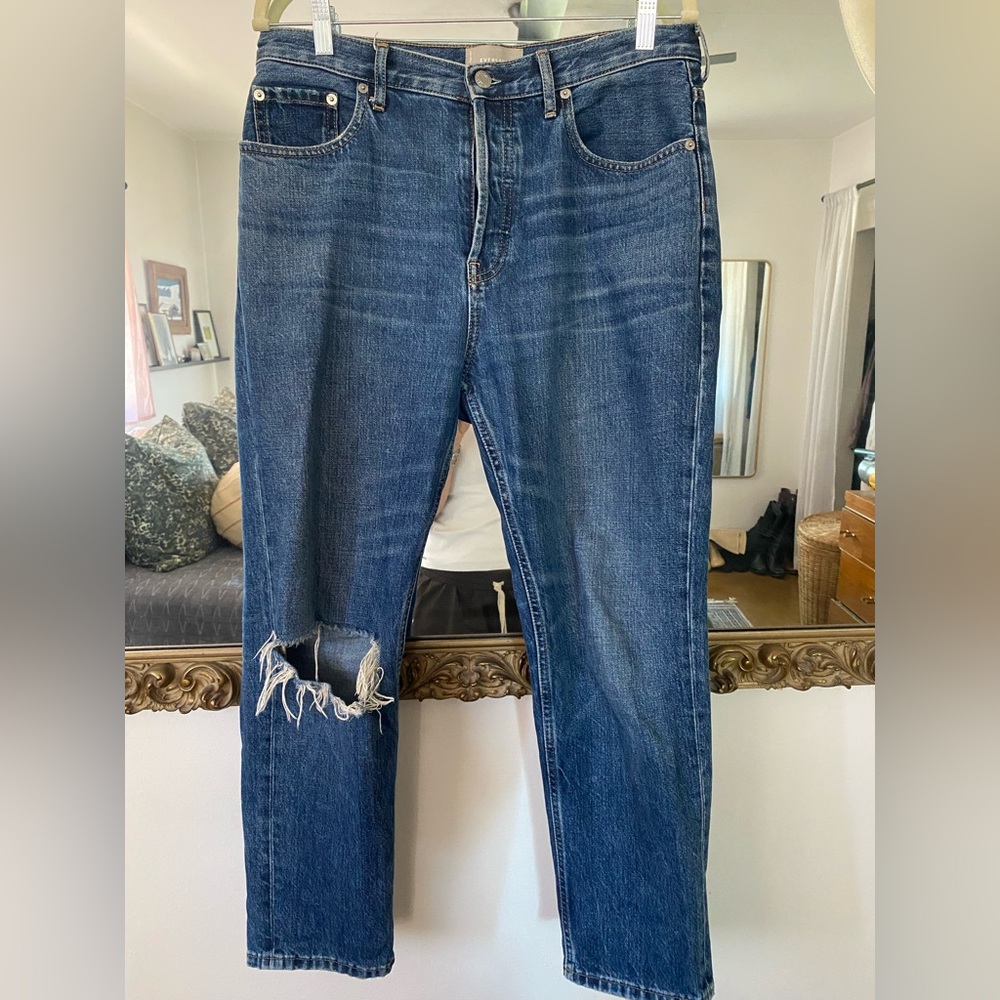 Everlane 90s cheeky crop jeans